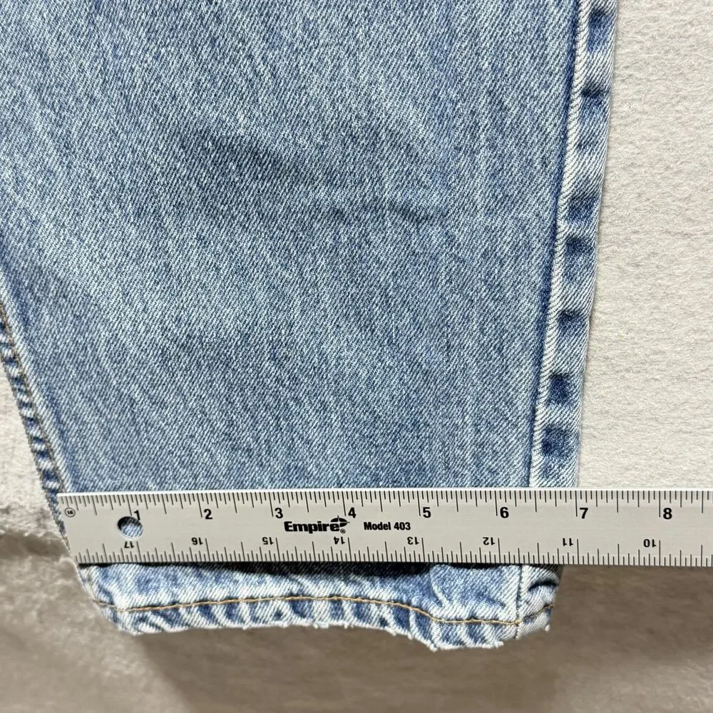 VTG Orange Tab Levi's 560 Jeans 34x34 Blue Baggy Loose Fit Tapered Leg 1997